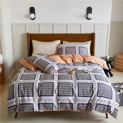 91家纺网 家纺一手货源 找家纺 优然居 2021新款春夏新款活性印花 戴奥