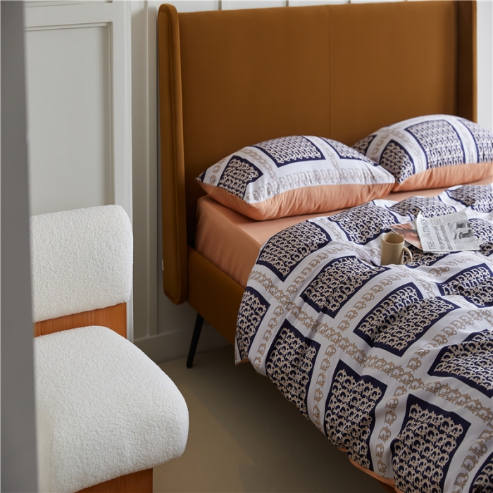 91家纺网 家纺一手货源 找家纺 优然居 2021新款春夏新款活性印花 戴奥