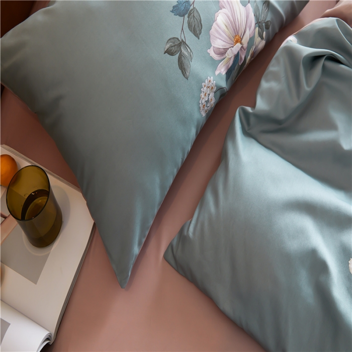 91家纺网 家纺一手货源 找家纺 优然居 2021新款春夏新款活性印花 沉璧清