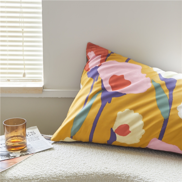 91家纺网 家纺一手货源 找家纺 优然居 2021新款春夏新款活性印花 朝阳