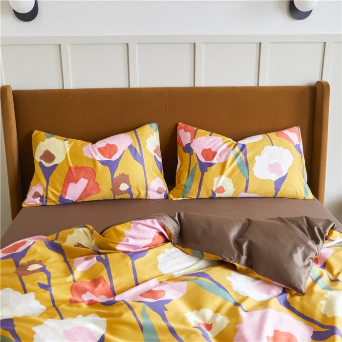 91家纺网 家纺一手货源 找家纺 优然居 2021新款春夏新款活性印花 朝阳