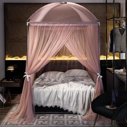 91家纺网 家纺一手货源 找家纺 （总）飞轮海蚊帐 新款落地铁艺烤漆支架蚊帐-ML98