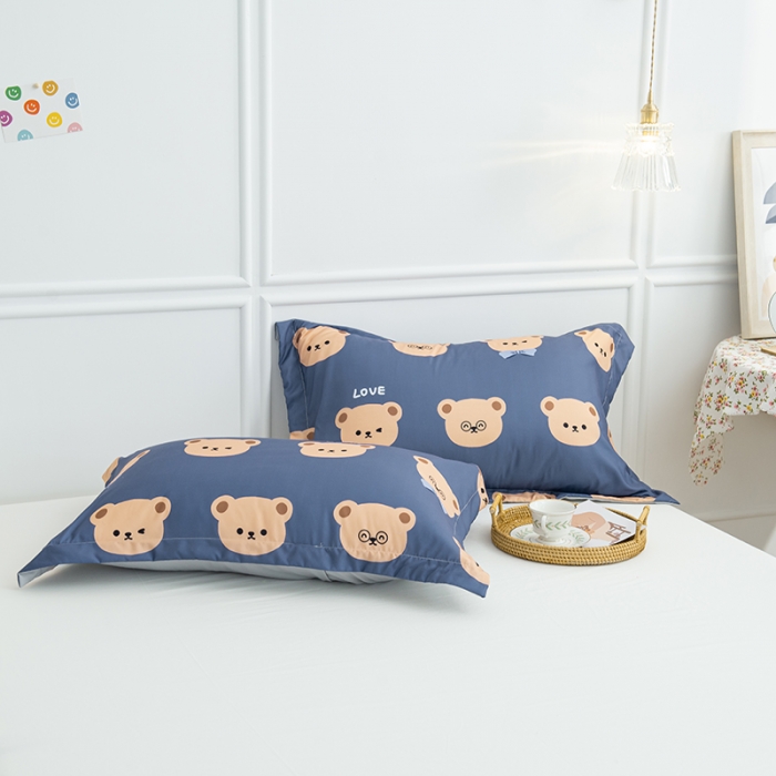 91家纺网 家纺一手货源 找家纺 慕尚 2025新款水洗棉夏被 小熊先生