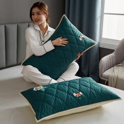 花言狐语 2025新款水洗棉防水枕套 贝塔