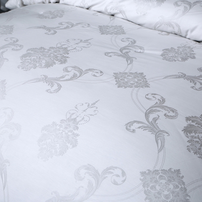 91家纺网 家纺一手货源 找家纺 金同成 2025新款60支长绒棉蚕丝被 灰色