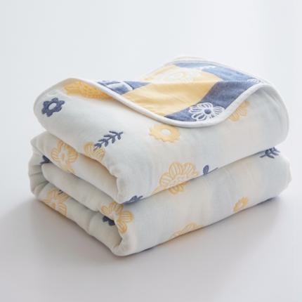 91家纺网 家纺一手货源 找家纺 （总）爱港 2023新款专版全棉纱布六层毛巾被