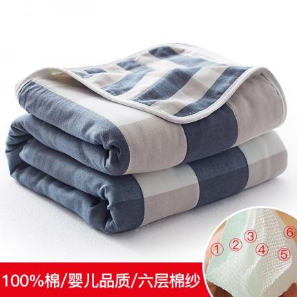 91家纺网 家纺一手货源 找家纺 （总）爱港 2023新款专版全棉纱布六层毛巾被
