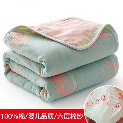 91家纺网 家纺一手货源 找家纺 （总）爱港 2023新款专版全棉纱布六层毛巾被