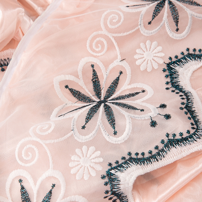 91家纺网 家纺一手货源 找家纺 纽缦家纺 2021新款凉感丝乳胶凉席可拆卸床裙款三件套 诗情话意