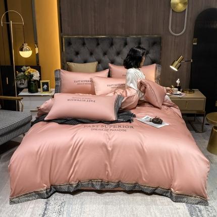 91家纺网 家纺一手货源 找家纺 （总）ab家纺 2021新款40s全棉刺绣四件套