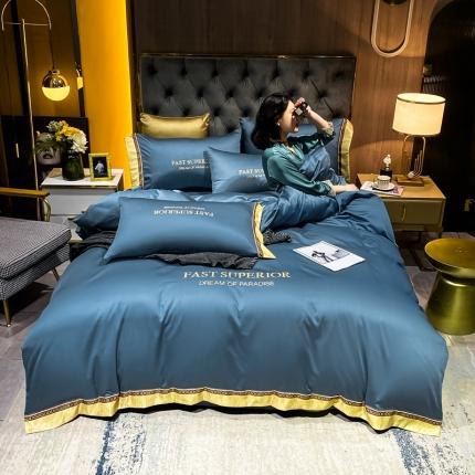 91家纺网 家纺一手货源 找家纺 （总）ab家纺 2021新款40s全棉刺绣四件套