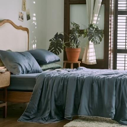 91家纺网 家纺一手货源 找家纺 （总）涞澳家纺 2021新款60天丝纯色夏被四件套