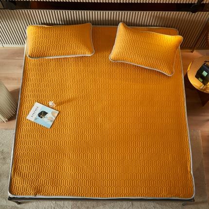 科普达床垫 2021新款纯色乳胶凉席哈伦系列  橙色