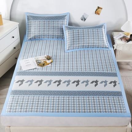 91家纺网 家纺一手货源 找家纺 （总）青竹苑 2021专版碳离子艾草养生冰丝凉席