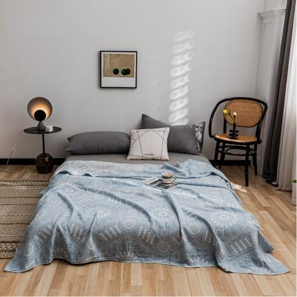 91家纺网 家纺一手货源 找家纺 （总）朴尔 2021新款主推三层水洗棉纱布毛巾被