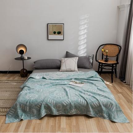 91家纺网 家纺一手货源 找家纺 （总）朴尔 2021新款主推三层水洗棉纱布毛巾被