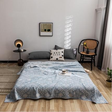 91家纺网 家纺一手货源 找家纺 （总）朴尔 2021新款主推三层水洗棉纱布毛巾被