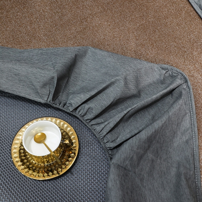 91家纺网 家纺一手货源 找家纺 绒艺席业 2021新款加密冰藤英文绣花床单床笠款 咖色