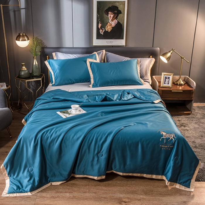 91家纺网 家纺一手货源 找家纺 （总）慕尚 2025新款天丝抗菌被夏被