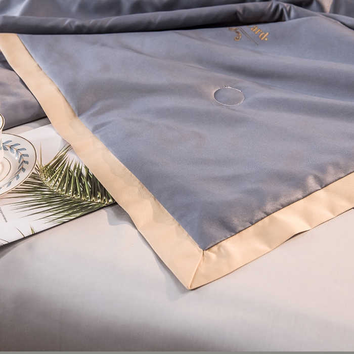 91家纺网 家纺一手货源 找家纺 慕尚 2025新款天丝抗菌被夏被 罗马-灰