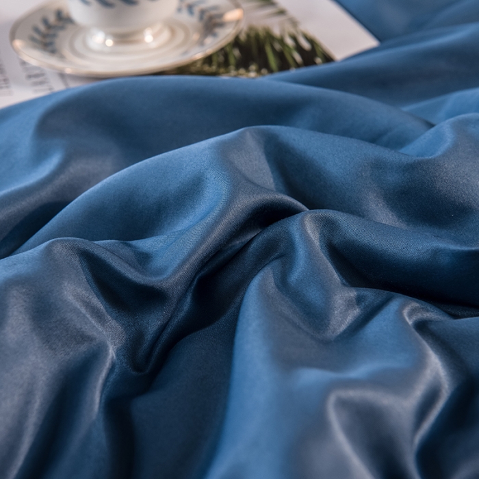 91家纺网 家纺一手货源 找家纺 慕尚 2025新款天丝抗菌被夏被 乔治-蓝