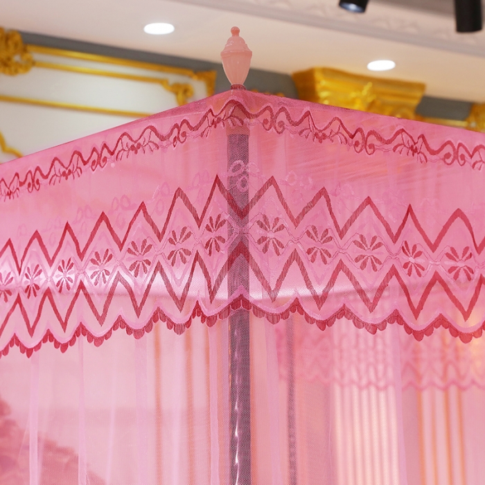 91家纺网 家纺一手货源 找家纺 （总）迷仙巢家纺 2021新款蕾丝宫廷落地蚊帐-格调人生