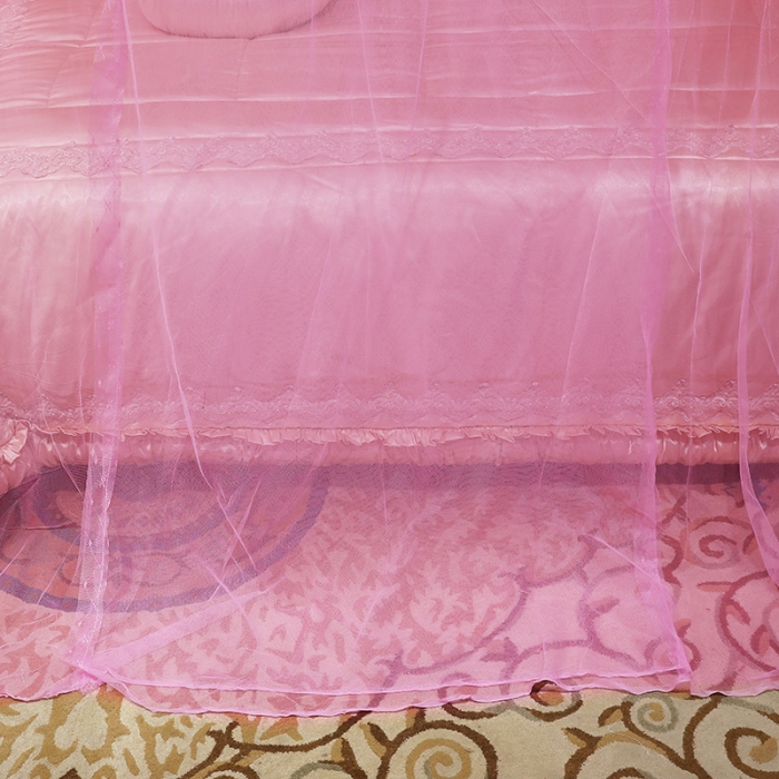 91家纺网 家纺一手货源 找家纺 （总）迷仙巢家纺 2021新款蕾丝宫廷落地蚊帐-格调人生