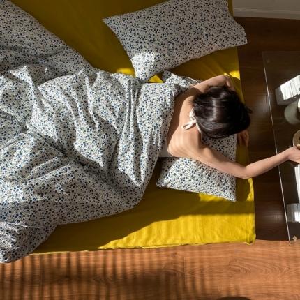 91家纺网 家纺一手货源 找家纺 （总）时光里 2021新款全棉复古浪漫小碎花系列四件套