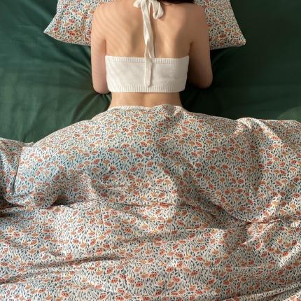 91家纺网 家纺一手货源 找家纺 （总）时光里 2021新款全棉复古浪漫小碎花系列四件套