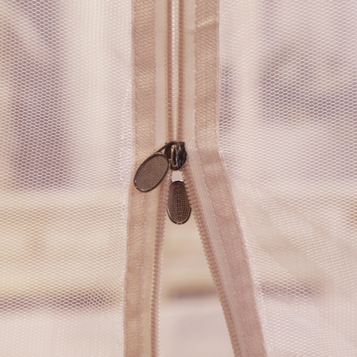 91家纺网 家纺一手货源 找家纺 迷仙巢家纺 2022新款坐床宫廷蚊帐-B10孔雀公主玉色