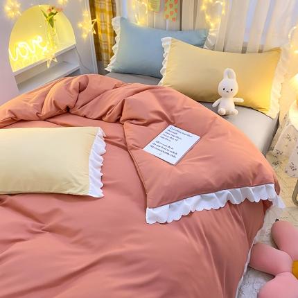 91家纺网 家纺一手货源 找家纺 （总）子钦家纺 2023新款莱茵少女四季棉四件套