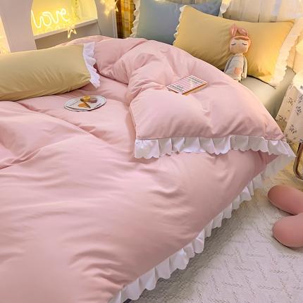 91家纺网 家纺一手货源 找家纺 （总）子钦家纺 2023新款莱茵少女四季棉四件套