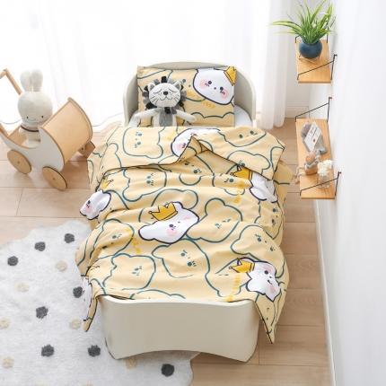 91家纺网 家纺一手货源 找家纺 （总）鱼宝 2021新款无荧光40贡缎全棉儿童夏被