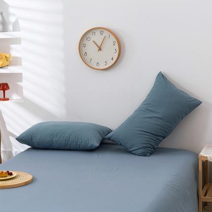 91家纺网 家纺一手货源 找家纺 （总）简色坊 2023新款全棉水洗棉单品枕套一只