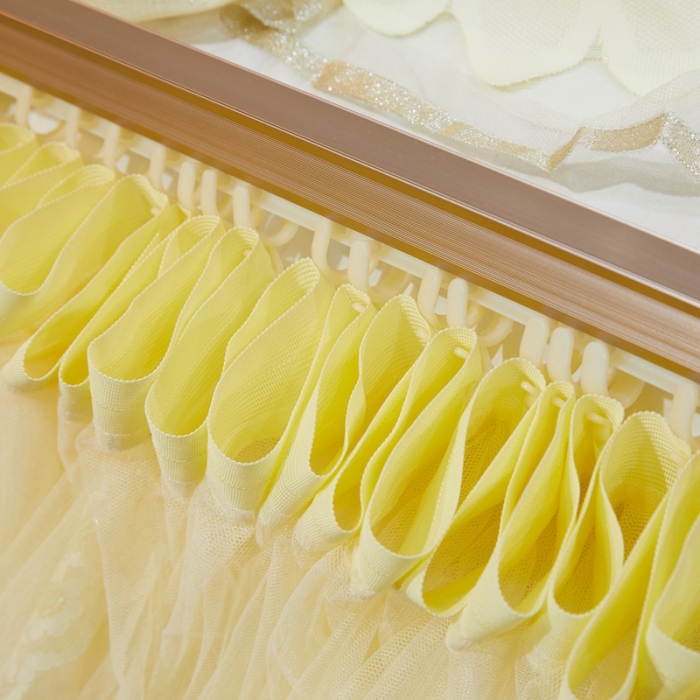 91家纺网 家纺一手货源 找家纺 梦尔佳蚊帐 2021新款导轨款蚊帐-829 四季满园-米色