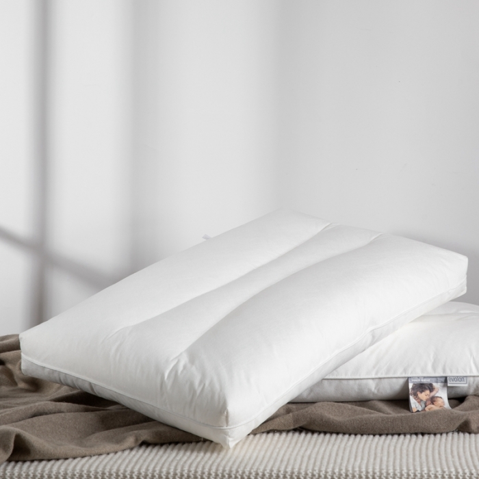 91家纺网 家纺一手货源 找家纺 星芯合家纺 2024新款依沃珑枕芯 依沃珑护颈枕48*74