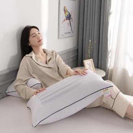 （总）皓雅 2022新款荞麦两用枕头枕芯羽丝绒枕头芯可定制