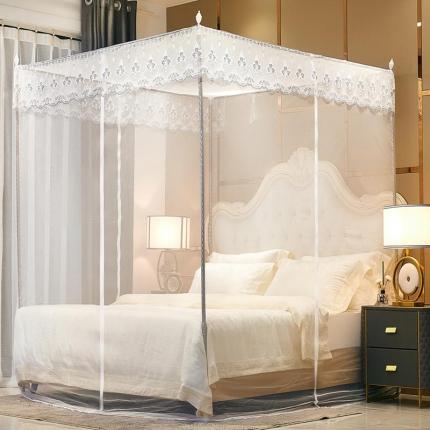 91家纺网 家纺一手货源 找家纺 （总）安金蚊帐 2022新款落地式拉链三开门蚊帐