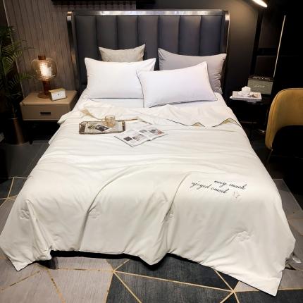 91家纺网 家纺一手货源 找家纺 （总）头等舱2022四季棉A类大豆抗菌防螨夏被四件套星辰