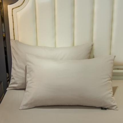 在路上 2021新款40支全棉枕套纯色枕头套 单枕套