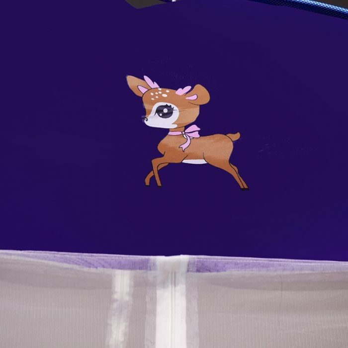 91家纺网 家纺一手货源 找家纺 爱洛家纺 2021新款防尘蚊帐 梅花鹿