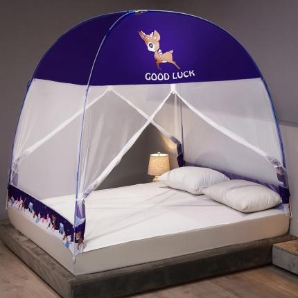 爱洛家纺 2021新款防尘蚊帐 梅花鹿