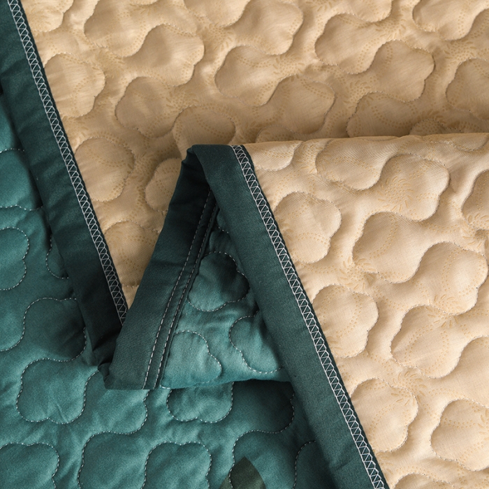 91家纺网 家纺一手货源 找家纺 冬然家纺 2021新款纯棉床盖 伊甸园