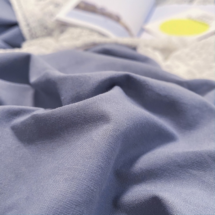 91家纺网 家纺一手货源 找家纺 蓝巢2021新款全棉水洗棉混搭款单被套实拍图 混搭-紫灰