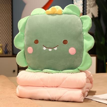 91家纺网 家纺一手货源 找家纺 （总）仟亿莱 2021新款弹力花朵抱枕被