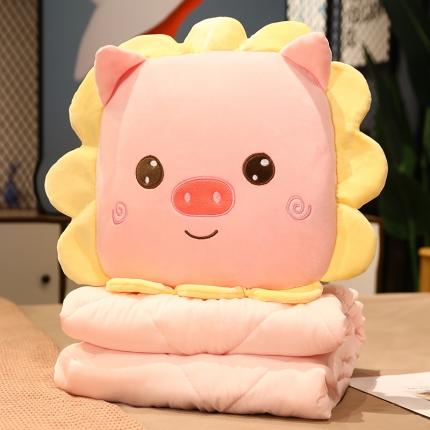 91家纺网 家纺一手货源 找家纺 （总）仟亿莱 2021新款弹力花朵抱枕被