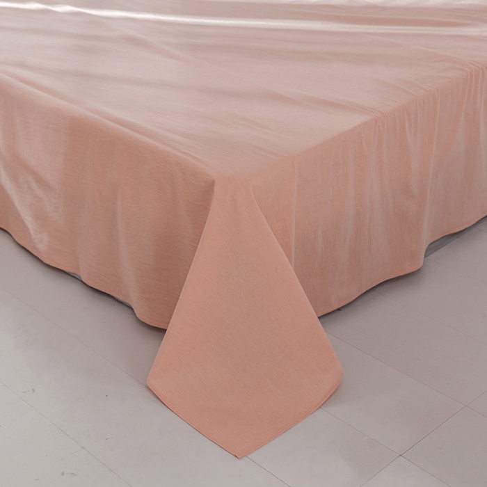 91家纺网 家纺一手货源 找家纺 久典 新款全棉色织水洗棉大豆被夏被四件套 粉小格