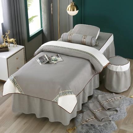 91家纺网 家纺一手货源 找家纺 （总）不打烊家纺 2025新款雪芙妮美容床罩-古色古香