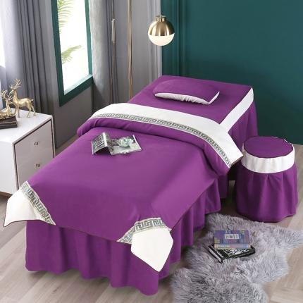 91家纺网 家纺一手货源 找家纺 （总）不打烊家纺 2025新款雪芙妮美容床罩-古色古香