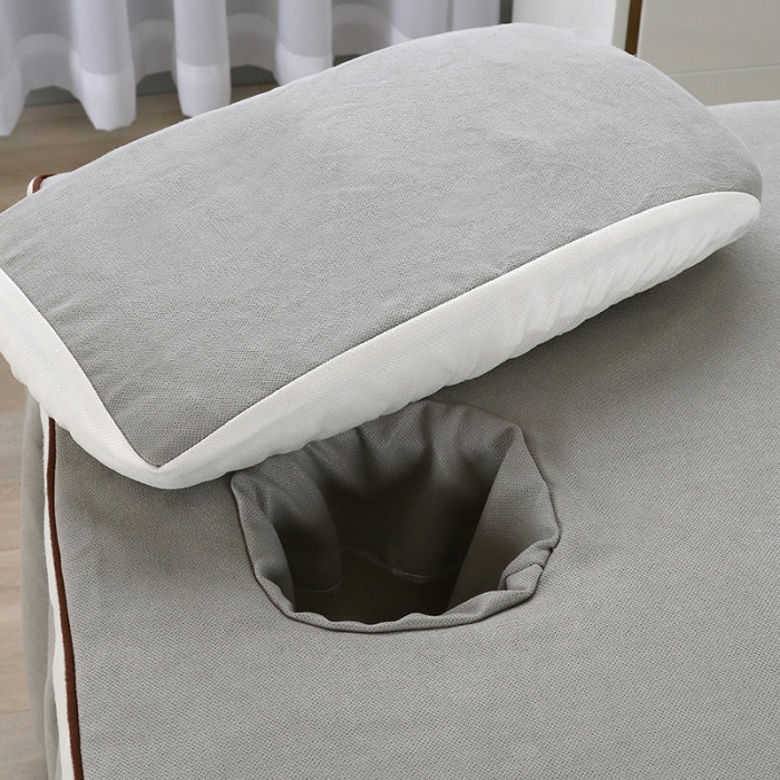 91家纺网 家纺一手货源 找家纺 不打烊家纺 2021新款雪芙妮美容床罩-古色古香 灰